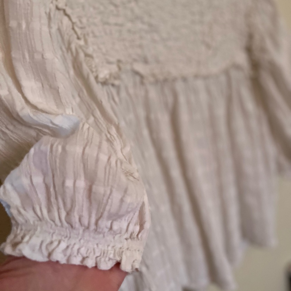 Zara cute ruffled babydoll top - Picture 3 of 5